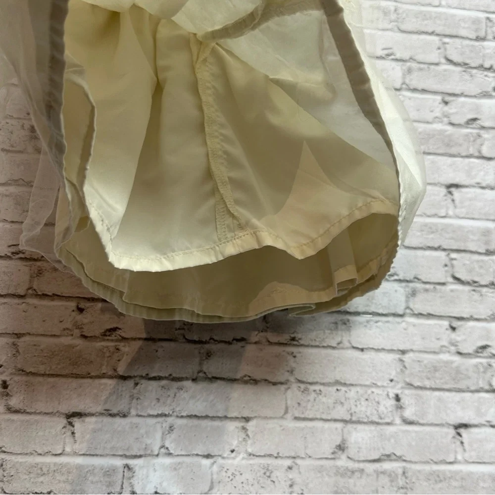 Carter's White/Ivory Tulle Size 18 M Dress Sparkle Detail Lined Holiday